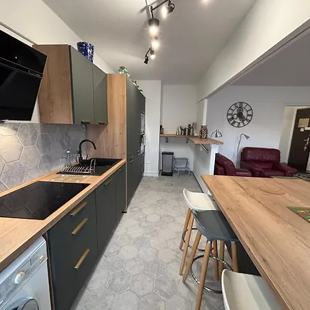 Διαμέρισμα Bedinreims Elegant Bottle Quiet And Close To Center Free Parking And Wifi Free Ideal 5 A 9 Adultes Ρενς