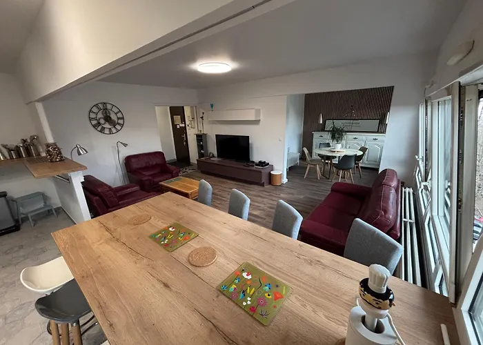 Bedinreims Elegant Bottle Quiet And Close To Center Free Parking And Wifi Free Ideal 5 A 9 Adultes Apartment