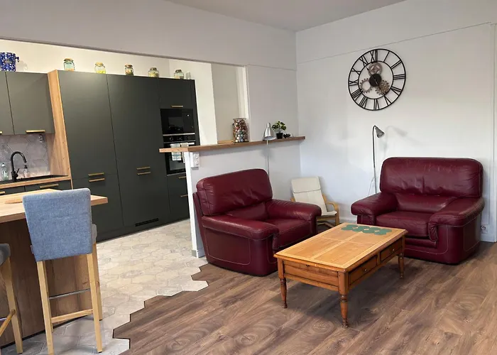 Bedinreims Elegant Bottle Quiet And Close To Center Free Parking And Wifi Free Ideal 5 A 9 Adultes Apartment *