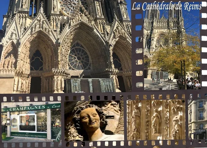 Bedinreims Elegant Bottle Quiet And Close To Center Free Parking And Wifi Free Ideal 5 A 9 Adultes * Reims